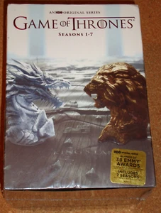 GAME OF THRONES SEASONS 1-7 **REGION 1 -USA/CANADA ONLY** NEW/SEALED DVD BOX SET - Foto 1 di 3