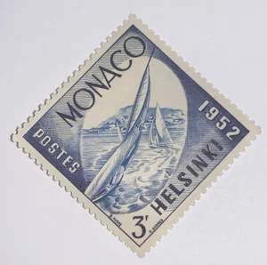 TRAVELSTAMPS: 1952 Monaco Stamps Sc# 297 Helsinki Olympics Sailing ,MINT, MOGH - Picture 1 of 6