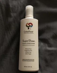 ColorProof Super Sheer Clean Conditioner 8.5 oz New Unused Bottle, - Picture 1 of 4