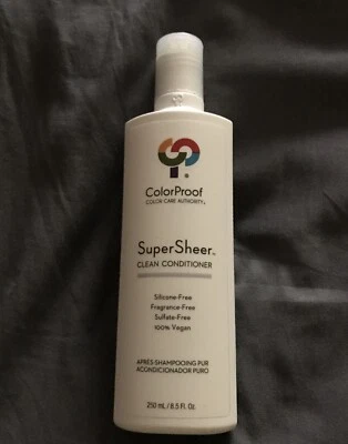 ColorProof Super Sheer Clean Conditioner 8.5 oz New Unused Bottle, Free Shipping - Image 1 of 4