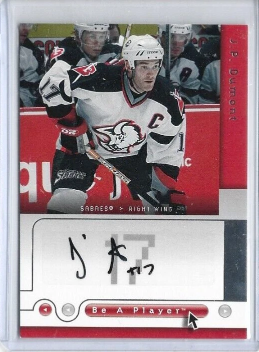 J.P. Dumont Buffalo Sabres 2005-06 BAP Signatures #JP - Image 1 of 1