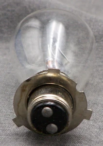 Sno-Hobby Stanley Snowmobile Headlight Bulb A12V35/35W Double Small J3535 A7027 - Picture 1 of 4