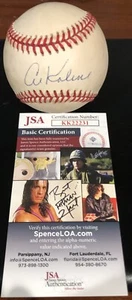 AL KALINE Signed Autograph Auto ROALB Baseball Ball Detroit Tigers JSA COA - Picture 1 of 3