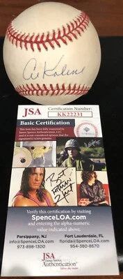 AL KALINE Signed Autograph Auto ROALB Baseball Ball Detroit Tigers JSA COA - Image 1 of 3