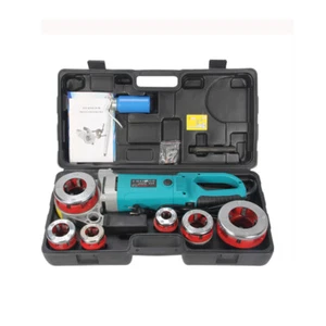 220V Handheld Electric Pipe Threader Pipe Threading Machine With 6 Dies - Picture 1 of 10