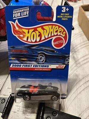 2000 Hot Wheels First Edition Austin Healey 32/36 (5 Spoke Hub Wheels) - Image 1 of 2