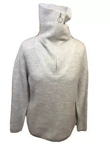 Suéter para hombre Primark gris marga 1/4 cremallera Reino Unido pequeño T6493 - Imagen 1 de 7