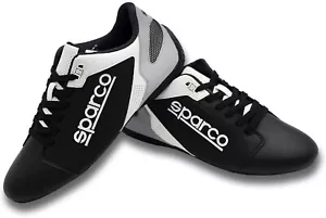 Sparco Sneaker SL-17 Schuhe Freizeit Schwarz Weiss Ermäßigung modische VERKAUF - Bild 1 von 2