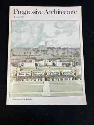 1981 PROGRESSIVE ARCHITECTURE MAGAZINE 28TH ANNUAL DESIGN AWARDS, JANUARY - Image 1 of 4