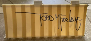Todd McFarlane Signed The Walking Dead DALE'S RV Construction CAMPER CANOPY - Picture 1 of 2
