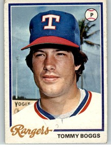1978 Topps #518 Tommy Boggs F1C1022
