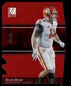 2023 Donruss Elite Bryan Bresee Aspirations #/99 troquelado rojo novato Saints radiocontrol - Imagen 1 de 2