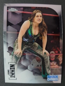 2020 Topps Chrome WWE #46 NIKKI CROSS - Picture 1 of 2