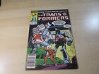 TRANSFORMERS #7 MARVEL COPPER AGE NEWSSTAND HIGH GRADE SWEET MEGATRON COVER