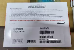 Microsoft Windows Home Prem 7 32-Bit English 1PK DSP OEI 611 DVD with SP1 - NEW! - Picture 1 of 1