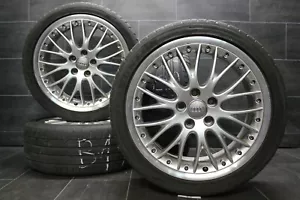 Original Audi A3 S3 8P Speedline S-line Alufelgen 18 Zoll Sommer 225 40 r18 92Y - Bild 1 von 6