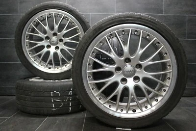 Original Audi A3 S3 8P Speedline S-line Alufelgen 18 Zoll Sommer 225 40 r18 92Y - Bild 1 von 4