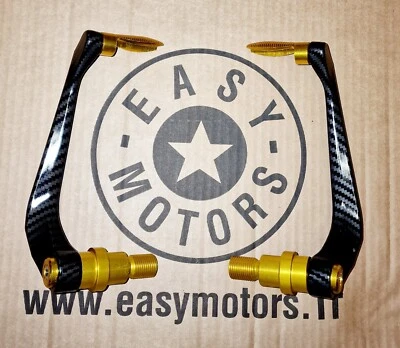 PARA LEVE PROTEZIONE LEVA ORO/CARBON YAMAHA T-MAX TMAX 500/530/560 FINO 2021 - Immagine 1 di 4