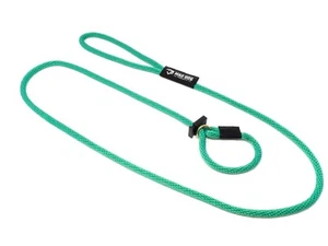 GREEN 4-ft. English Slip Lead Dog Leash - 4' x 3/8" by Mad Dog Products - Picture 1 of 8