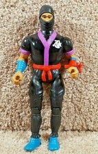 1985-1986 Anabasis Coleco Black Ninja Rambo Chuck Norris Karate Action Figure