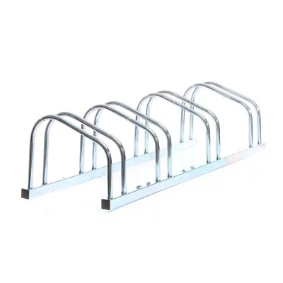 Toboli Rastrelliera 4 bici Portabici per interno ed esterno Da muro Da terra