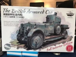 Warslug 1901 1/35 scale the british armored car full interior edition 2020 new - Picture 1 of 6