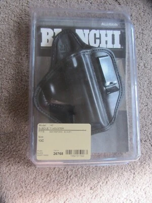 NEW-Bianchi Model 145 Subdue Allusion RH IWB  Leather S&W Shield 9mm/.40cal - Image 1 of 3