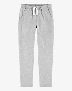 Carter's Boys French Terry Soft Pants Heather Gray Size 4 NEW WITH TAG - Picture 1 of 1