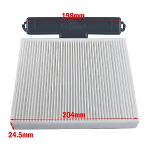 Filtro de aire de cabina con filtro kit de puerta de acceso para Dodge Ram 1500/2500/3500 2009-19 - Imagen 1 de 5