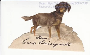 LITHO TISCHKARTE / MENUEKARTE , ca1900 , ca 12 x 7 cm ! SELTEN ! - Picture 1 of 2