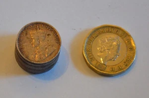 INDIA .925 SILVER COIN STACK RUPEE SCREW LID BOX/ PILL BOX 1914-1919 - Picture 1 of 4