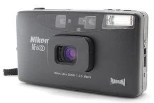 [Near MINT] Nikon AF600 Black Panorama AF 35mm Film Camera From JAPAN - Picture 1 of 24