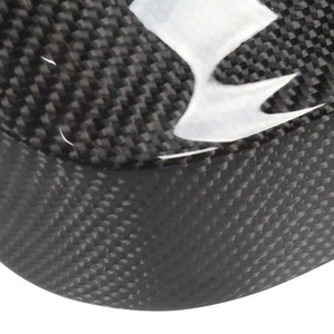 ˜Pair Of Rearview Side Mirror Cover Cap Carbon Fiber Replacement For 3 Series - Picture 1 of 22
