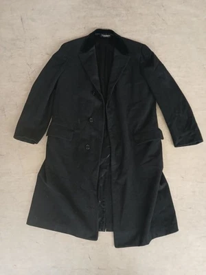 Vintage Brooks Brothers Grey Wool Men's Peacoat/Trenchcoat - Image 1 of 4