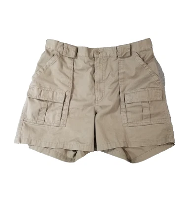 Pantalones Cortos Carga Weekender Para Hombres 40 Caqui Tostado Múltiples Bolsillos Exterior Ropa de Trabajo Foto 1 de 4