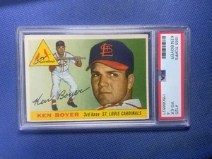 1955 Topps #125 Ken Boyer Rookie PSA 4 VG-EX *High End* St. Louis Cardinals - Picture 1 of 2