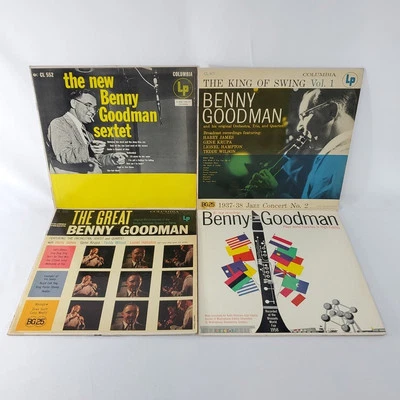 Lot 4x  Benny Goodman - Jazz Vinyl Easy Listening 12” Vinyl Albums Columbia USED - Image 1 of 4
