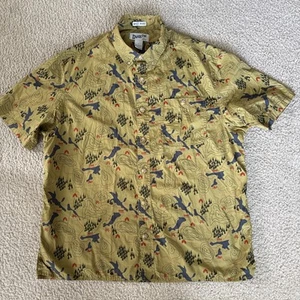 Duluth Trading Co Untucked Olive Green BBQ Grill Outdoor Party Camping Shirt - Picture 1 of 11