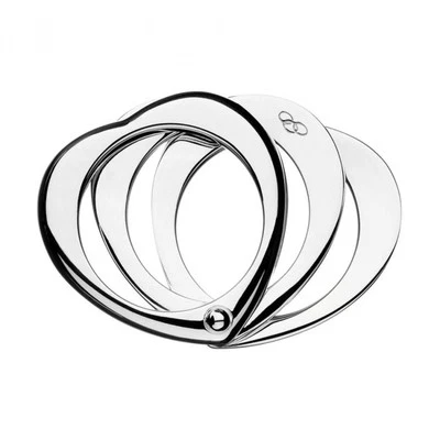 LINKS OF LONDON Ladies Sterling Silver S925 Love Note Heart Ring O RRP145 NEW - Image 1 of 2