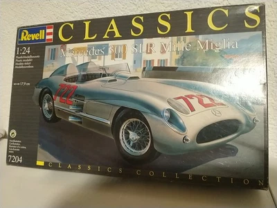 modellino Auto Scala 1/24 Revell Mercedes 300 SLR Mille Miglia - Immagine 1 di 4