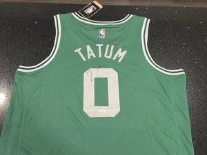Jayson Tatum Boston Celtics Signed Autographed Jersey w/ JSA COA - Picture 1 of 1