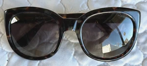 YSL Yves Saint Laurent Sunglasses Tortoise Brown / Grey Made in Italy 54 22 135 - Picture 1 of 11