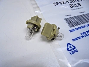 2 Pack - Ford 5F9Z-13B765-AA Indicator Light Bulbs - Picture 1 of 2