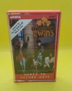 Thompson Twins HERES TO FUTURE DAYS Cassette Tape 1985 Pop Rock - Picture 1 of 4