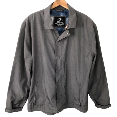 Gramicci Jacket Men L Streetwear Gorpcore Gray Lightweight Poly Preppy Nylon EUC - Image 1 of 4