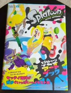 Splatoon Squid Art Book Wii U ISAKU ARTBOOK Brand New! - Foto 1 di 5