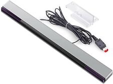 SENSOR BAR FOR NINTENDO WII & WII U WITH STAND WIRED INFRARED RECEIVER - NEW
