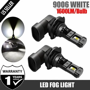 JDM ASTAR 2x ZD 30W HB4 9006 White High Power LED Fog Light Bulbs 1600LM - Picture 1 of 11