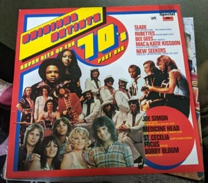 RARE VINYL LP SUPER HITS OF 70S PART ONE SLADE JOE SIMON BEE GEES RUBETTES 1973 - Picture 1 of 6