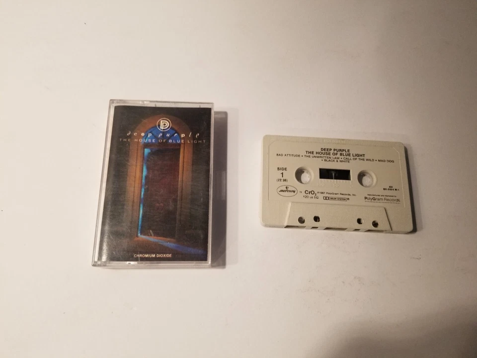 Deep Purple - The House Of Blue Light - Cassette Tape - Image 1 of 1